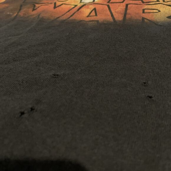 Vtg Star Wars Rock Band Luke Skywalker Vader Retro Concert Black T-Shirt XXL - Picture 6 of 7